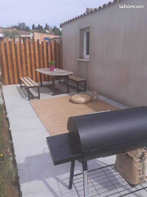 Agreable Petite Maison Vagnas Luaran gambar